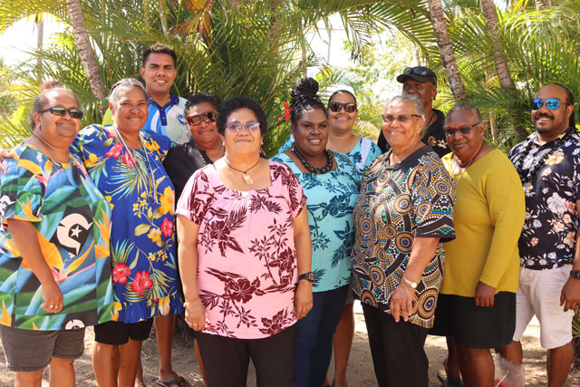 The Torres Strait Island-based Mura Kosker team